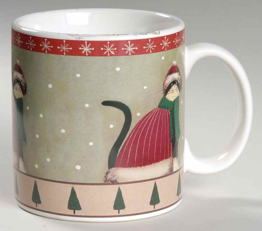 Holiday Cats Mug by Oneida-1