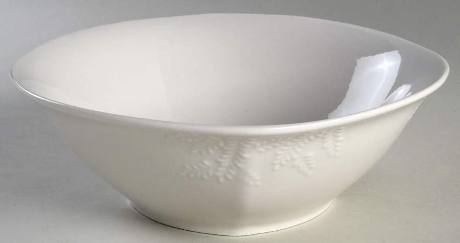 Retro Leaves 9" Round Serving Bowl by Oneida-1