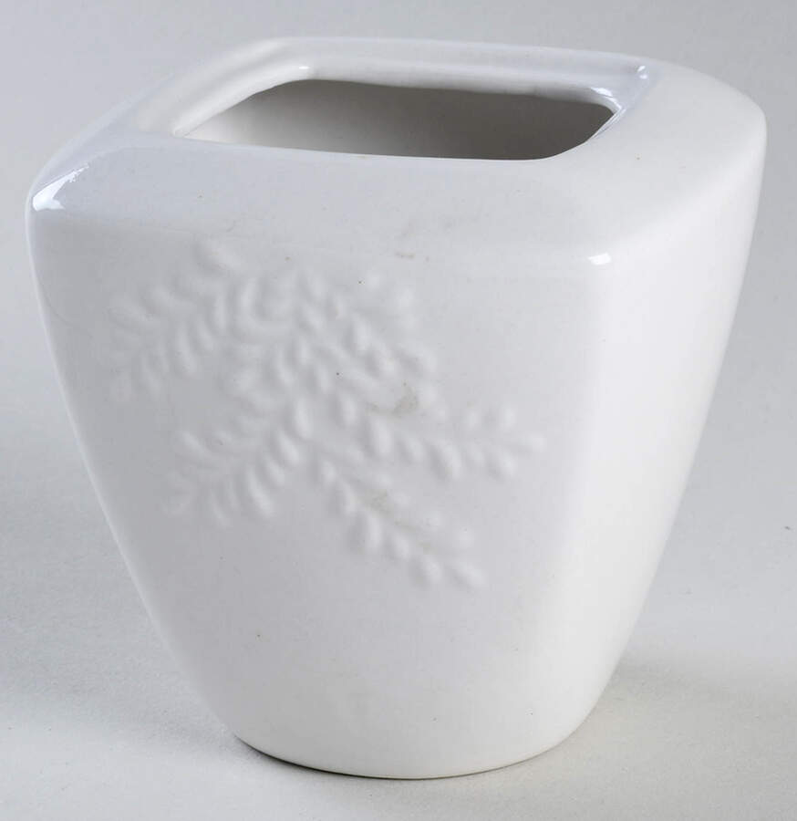 Retro Leaves Sugar Bowl No Lid by Oneida-1