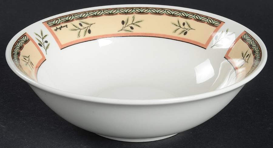 Tuscan Olives Coupe Cereal Bowl by Oneida-1