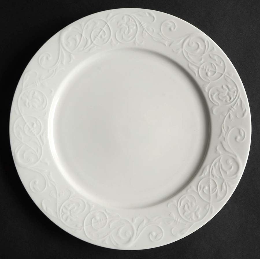 Artasia White Dinner Plate by Oneida-1