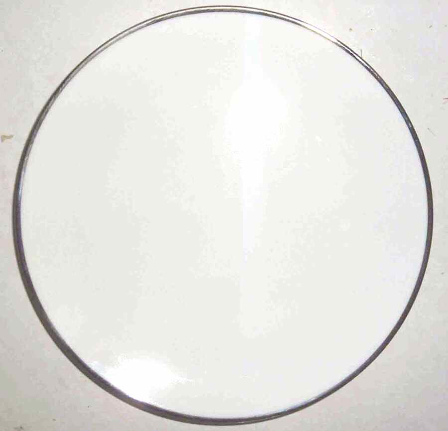 Plutinum Dinner Plate by Ohata-1