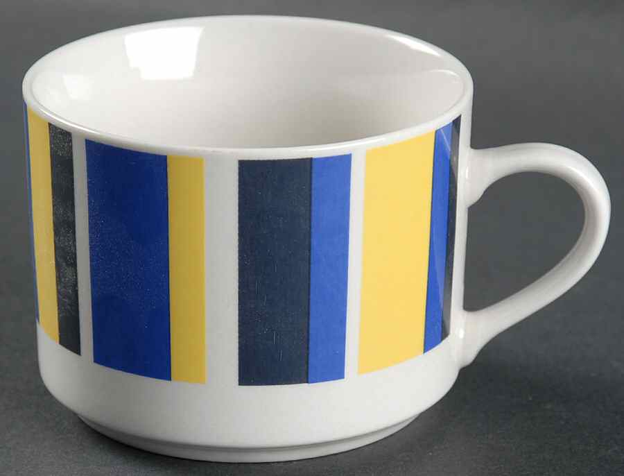 Hampton Stripe Flat Cup by Oneida-1
