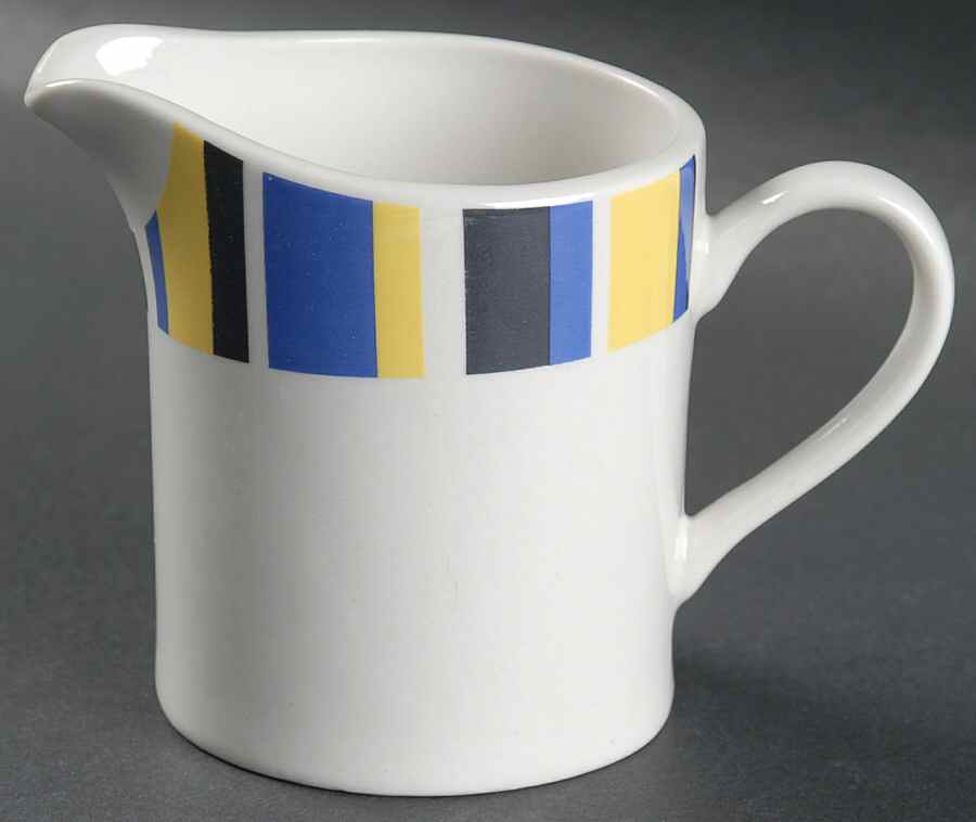 Hampton Stripe Creamer by Oneida-1