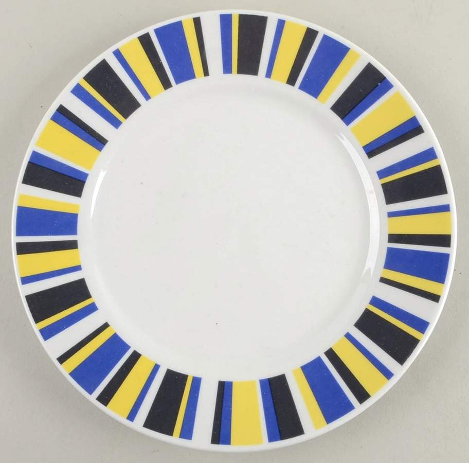 Hampton Stripe Salad Plate by Oneida-1