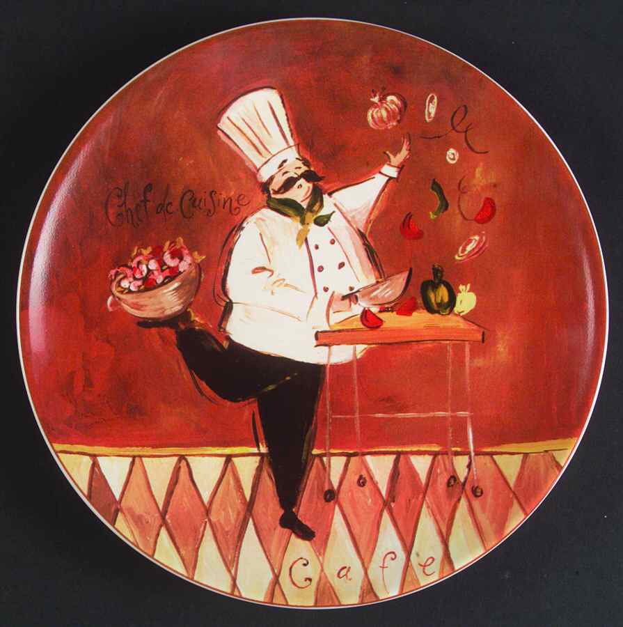 Chefcapades Salad/Dessert Plate by Oneida-1