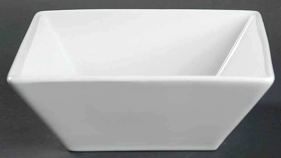 Whiteware Hard Square Soup/Cereal Bowl by Oneida-1