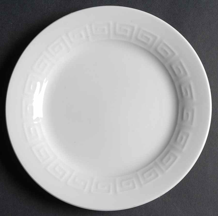 Greek Keys Salad Plate by Oneida-1