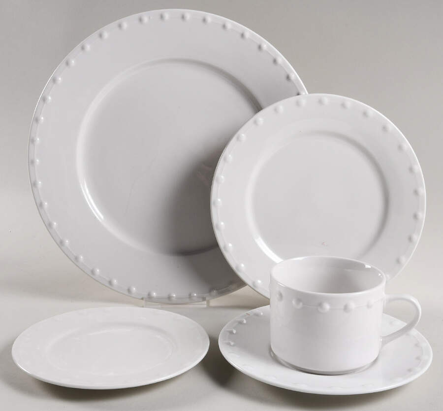 Evening Pearl 5 Piece Place Setting by Oneida-1