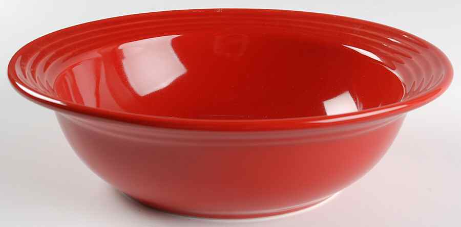 Culinaria Chili (Red) 11" Oval Vegetable Bowl by Oneida-1