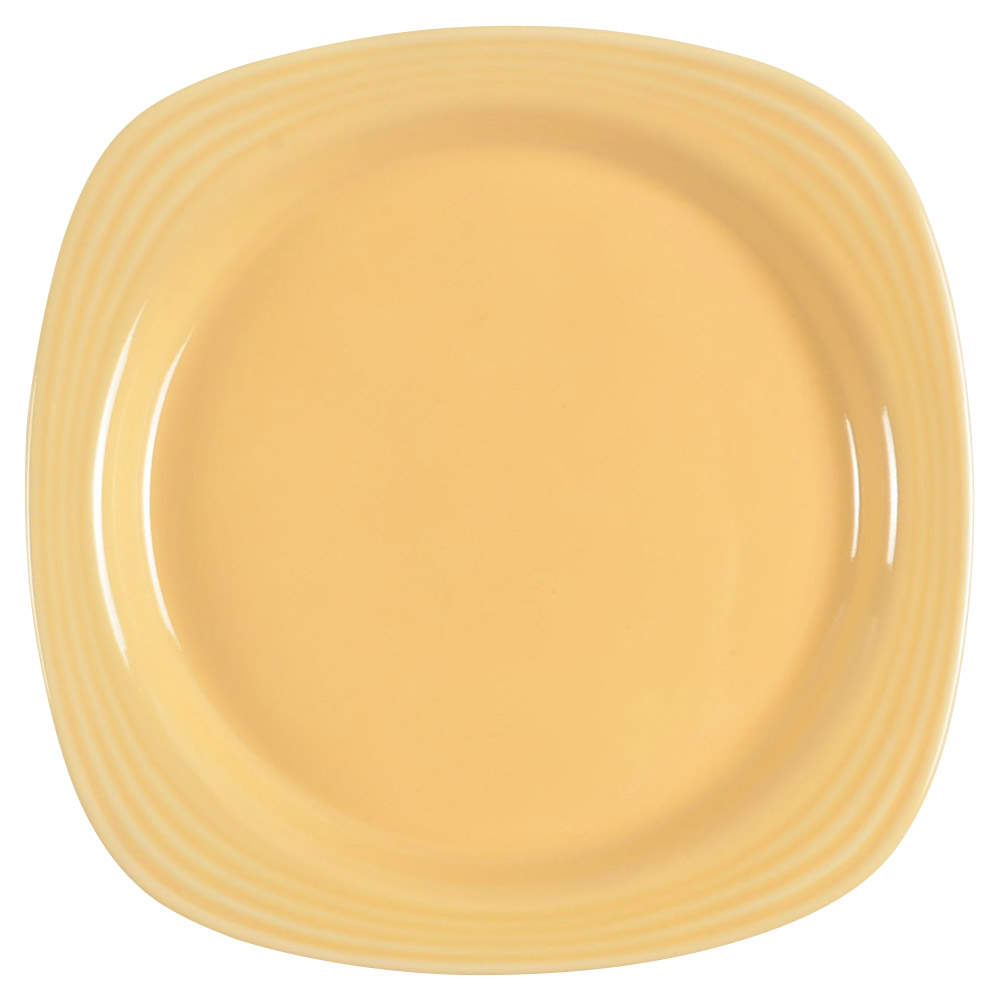 Culinaria Pound Cake (Light Yellow) Square Salad Plate by Oneida-1