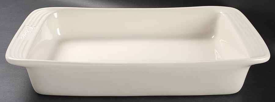 Culinaria A la Mode (Cream) 16" Rectangular Baker by Oneida-1