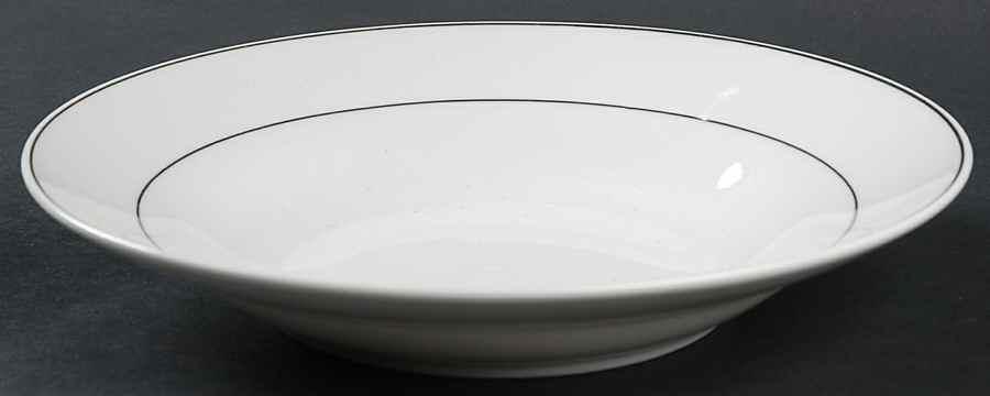 Splendid Platinum Rim Soup Bowl by Oneida-1