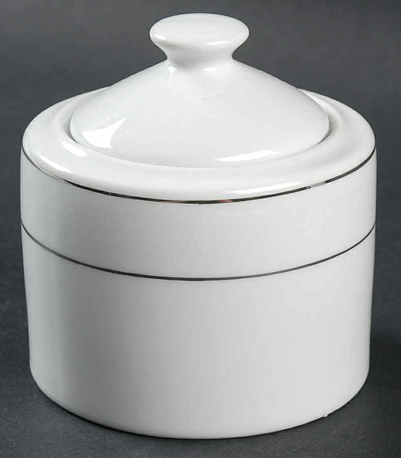 Splendid Platinum Sugar Bowl & Lid by Oneida-1