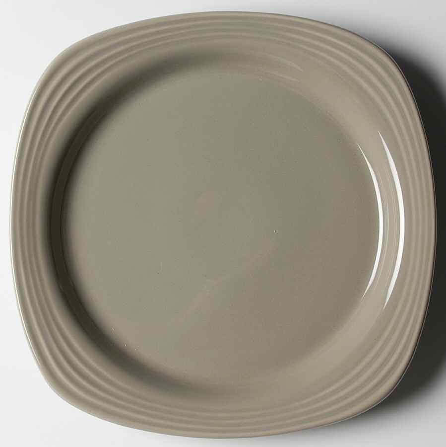Culinaria Porcini (Grey) Square Dinner Plate by Oneida-1
