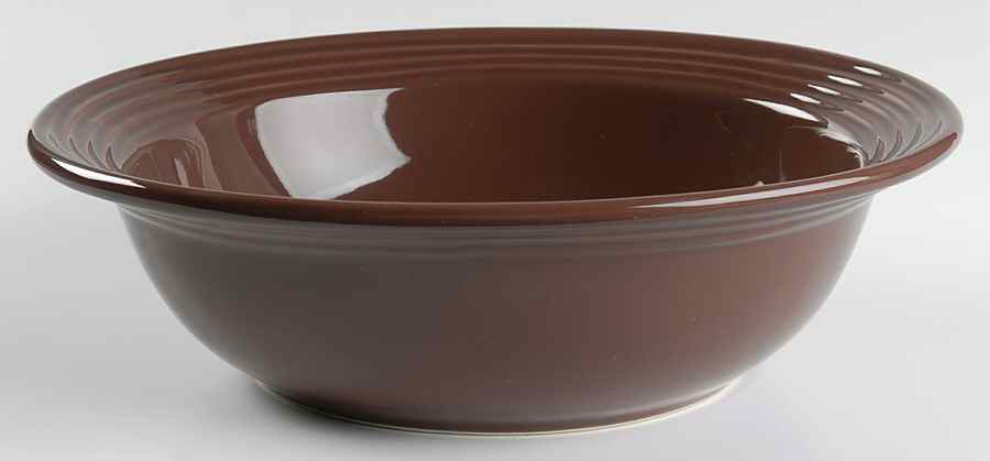 Culinaria Cocoa (Brown) 11" Oval Vegetable Bowl by Oneida-1