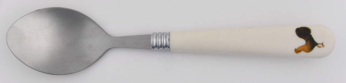 Morning Rooster Place/Oval Soup Spoon by Oneida-1
