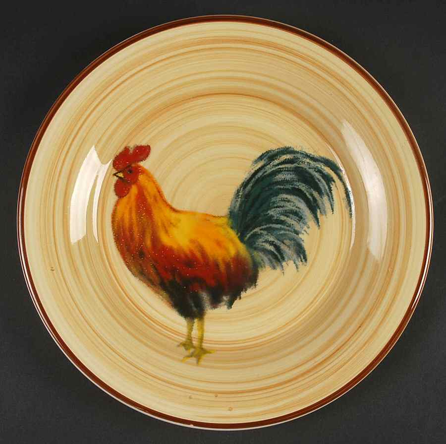 Morning Rooster Dinner Plate by Oneida-1