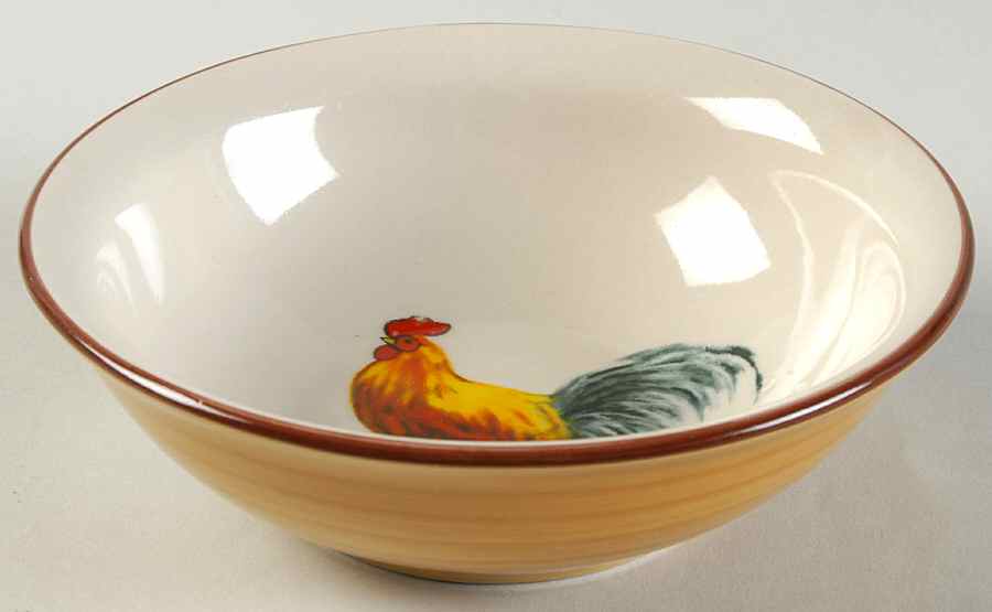 Morning Rooster Coupe Cereal Bowl by Oneida-1