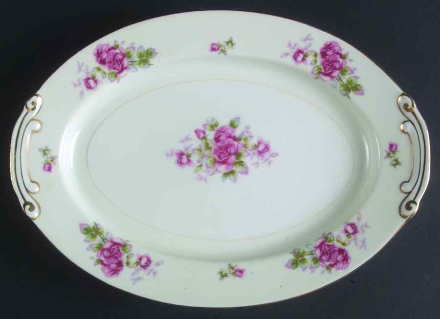 ORI12 12" Oval Serving Platter by Orion (Japan)-1