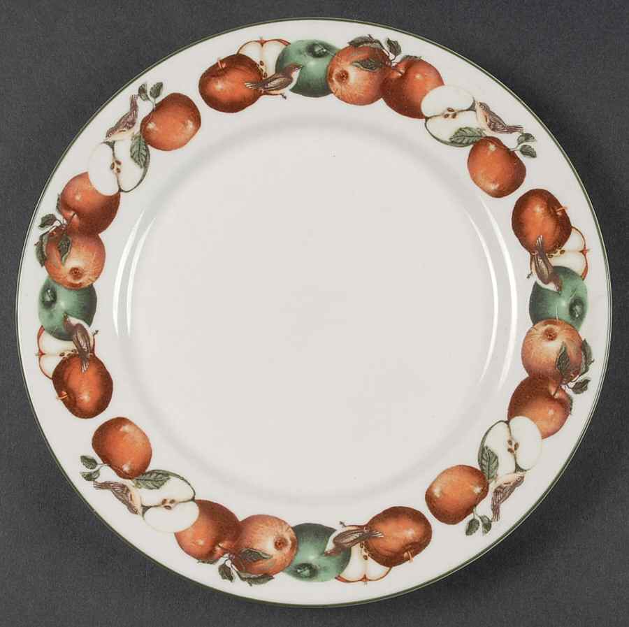 Apples & Warblers Salad Plate by Oneida-1