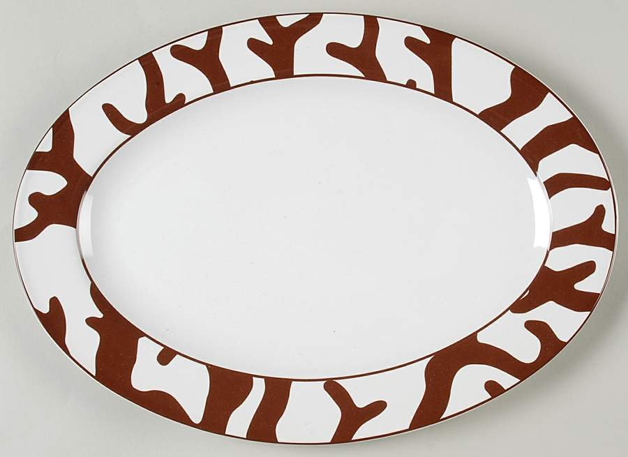 Island Hues 14" Oval Serving Platter by Oneida-1