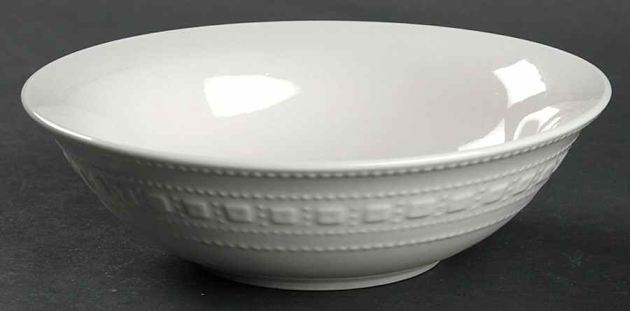 Dotted Squares Fruit/Dessert (Sauce) Bowl by Oneida-1
