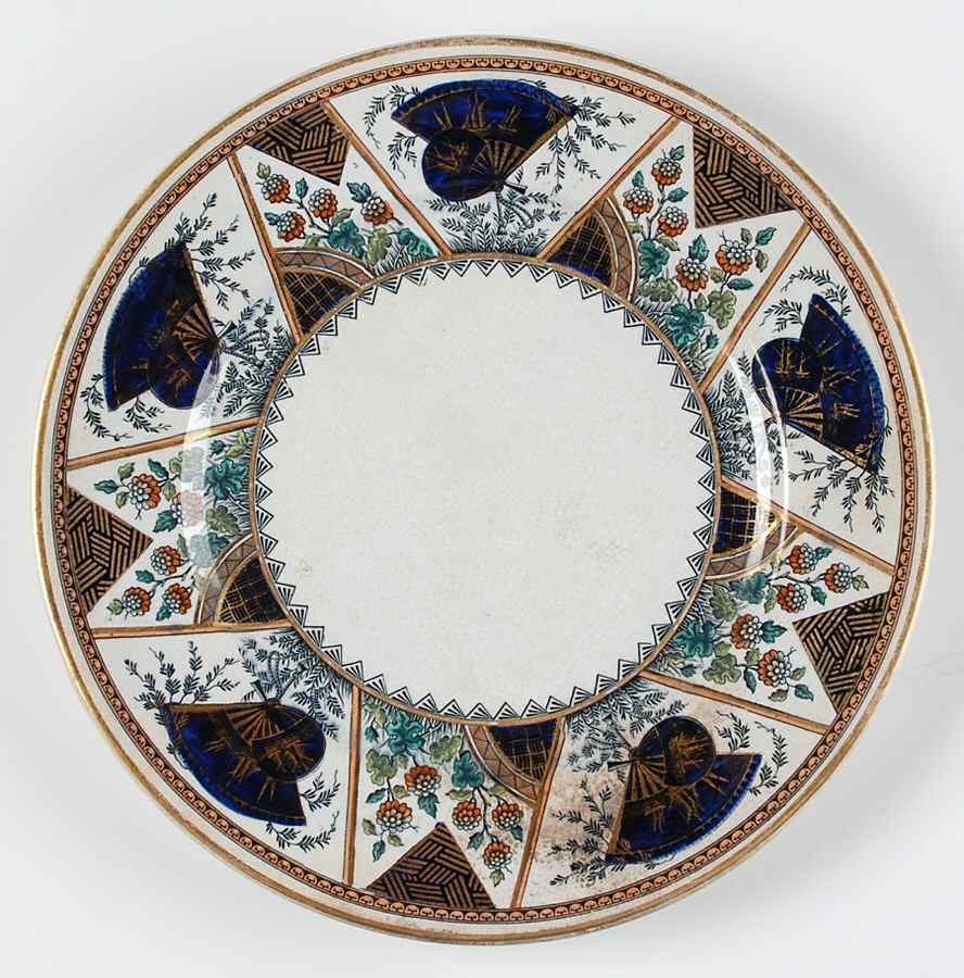 Brighton Multicolor Dinner Plate by Old Hall-1