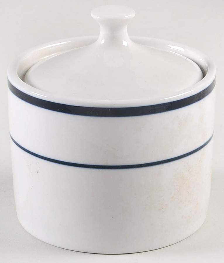 Blue Bistro Sugar Bowl & Lid by Oneida-1