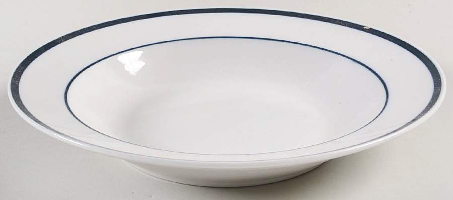 Blue Bistro Large Rim Soup Bowl by Oneida-1