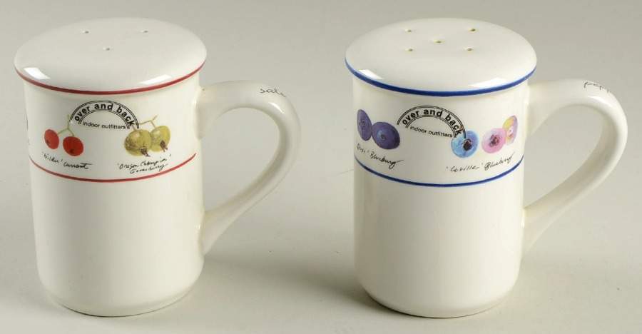 Berry Fields Salt & Pepper Set by Over And Back-1