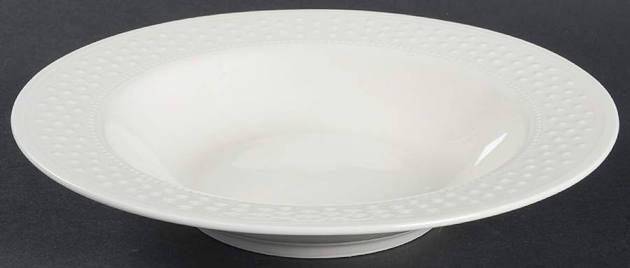 Dotty Large Rim Soup Bowl by Oneida-1