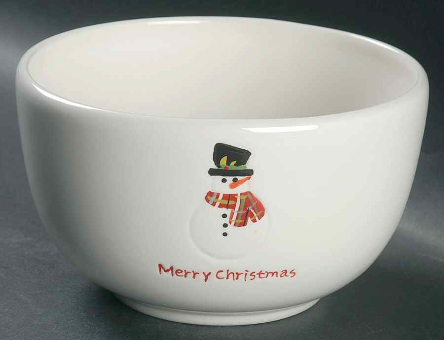 Christmas Cut Outs Soup/Cereal Bowl by Oneida-1