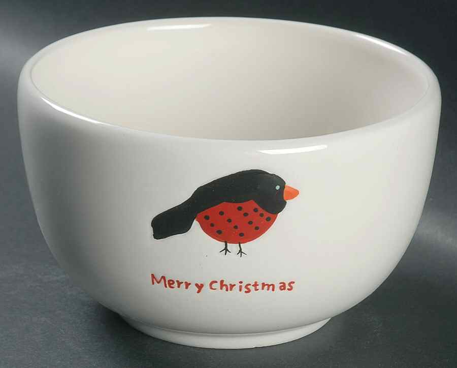 Christmas Cut Outs Soup/Cereal Bowl by Oneida-1
