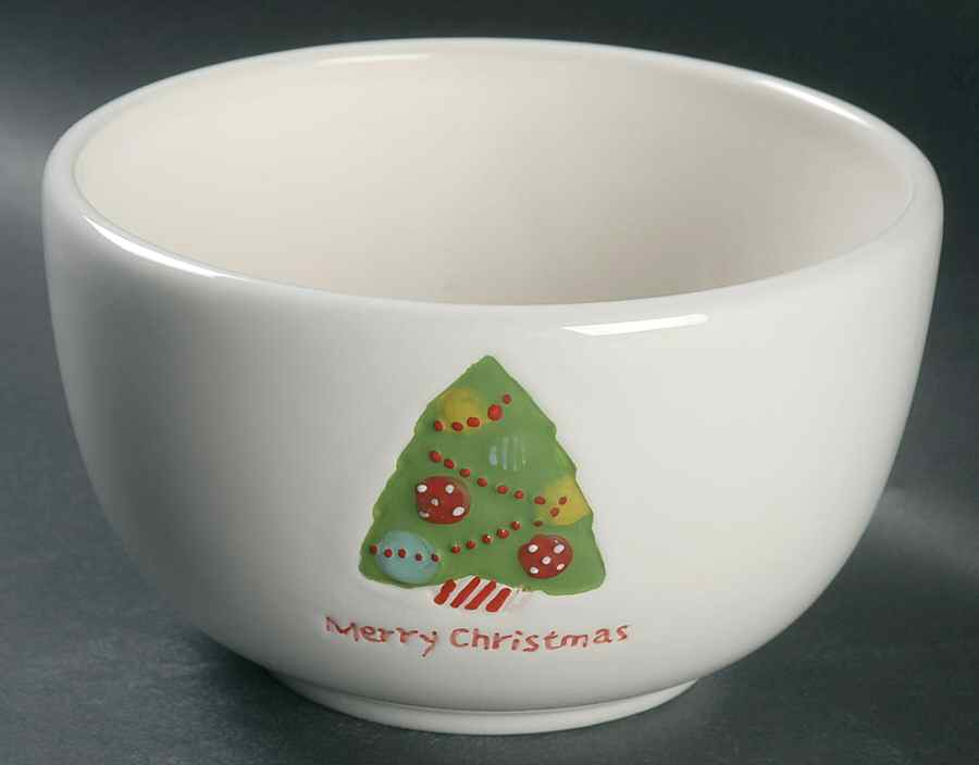 Christmas Cut Outs Soup/Cereal Bowl by Oneida-1