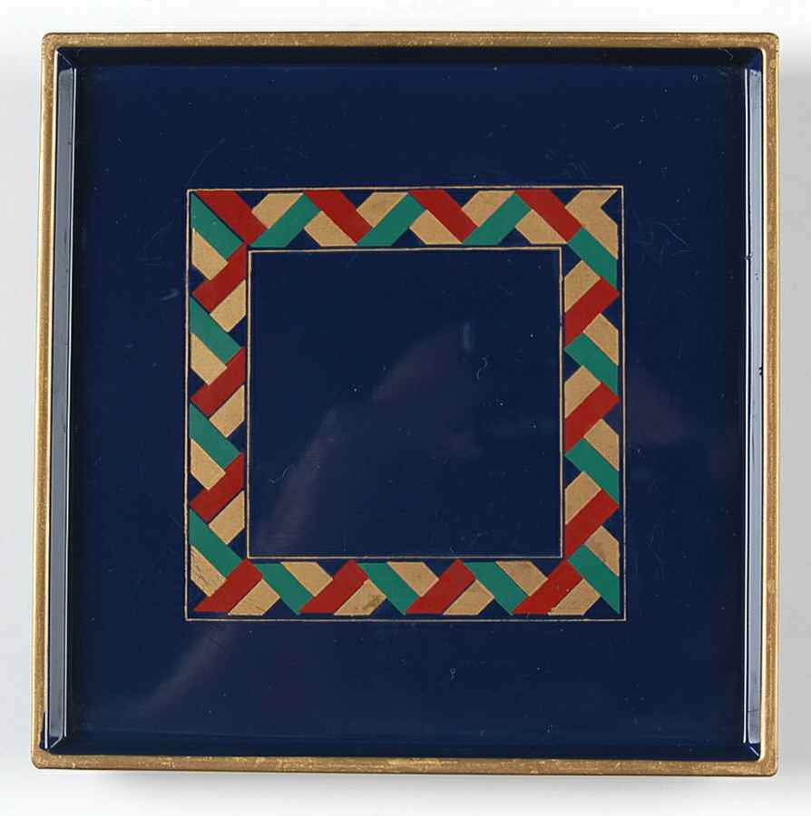 Florentine Square Lacquer Coaster by Otagiri-1