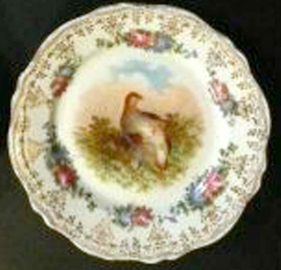 OSG233 Luncheon Plate by Oscar & Edgar Gutherz-1