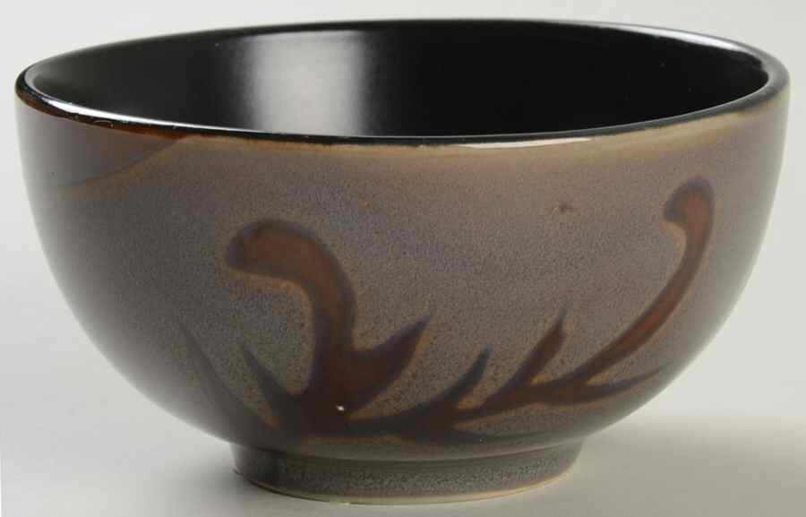 Solare Damask Scroll Fruit/Dessert (Sauce) Bowl by Oneida-1
