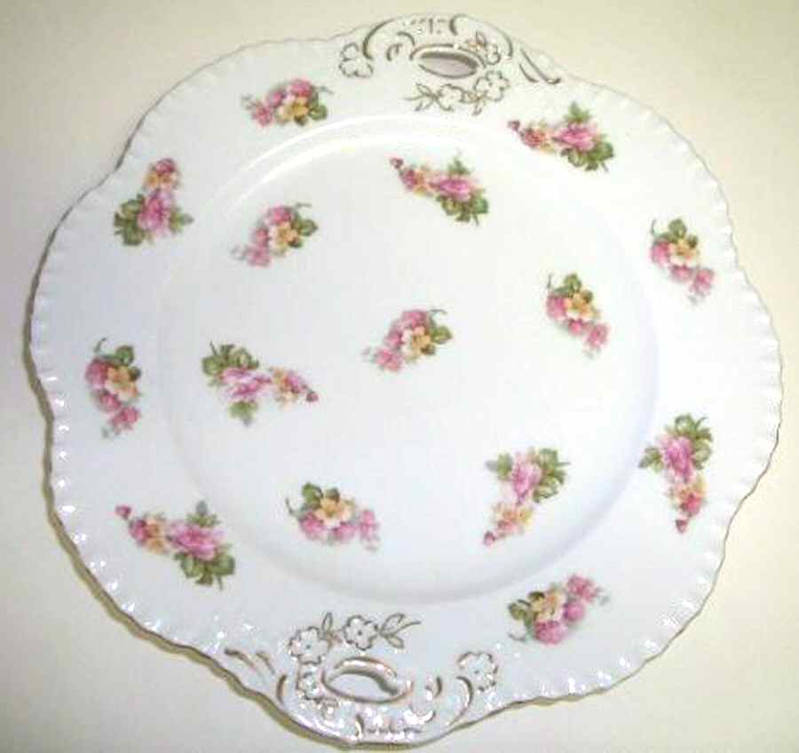 OSG234 Handled Cake Plate by Oscar & Edgar Gutherz-1