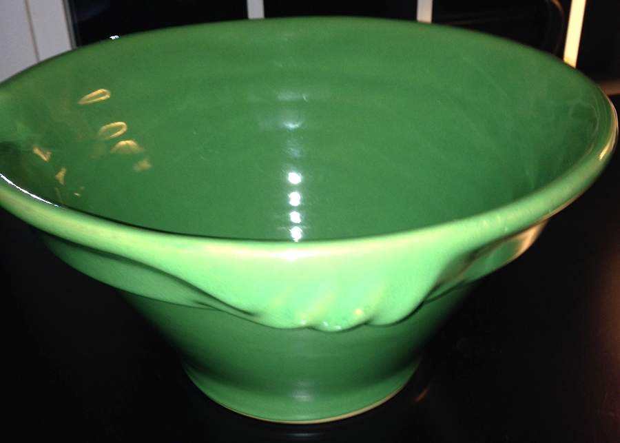 Yellow Ware Batter Bowl by Over And Back-1