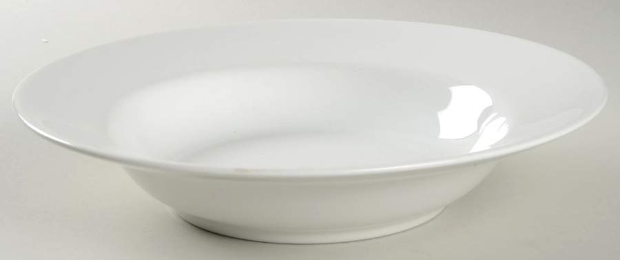 OVB12 White 10" Soup/Pasta Bowl by Over And Back-1