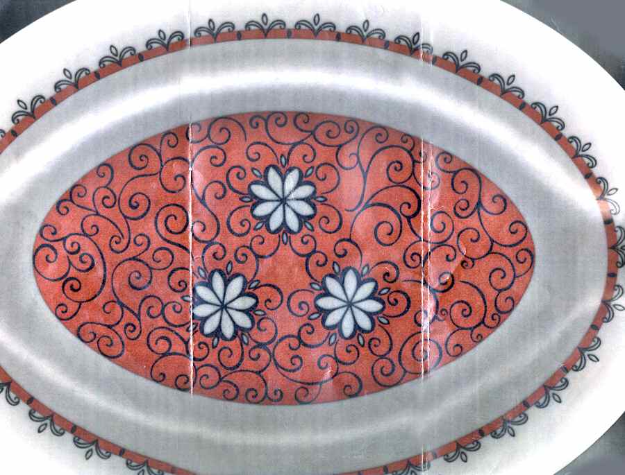 Tampico 14" Oval Serving Platter by Oneida-1