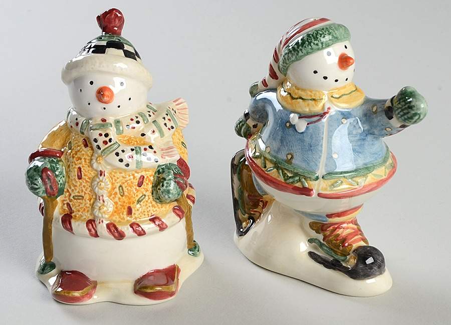 Snow Fairies Figural Salt & Pepper Set by Oneida-1