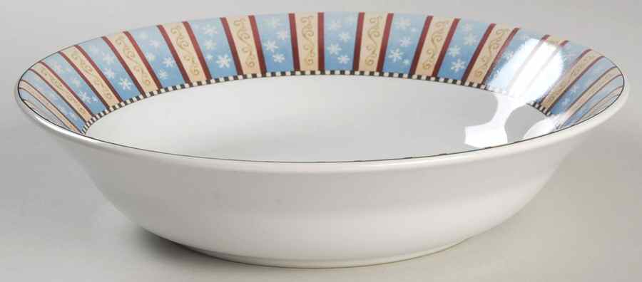 Snow Fairies Coupe Soup Bowl by Oneida-1