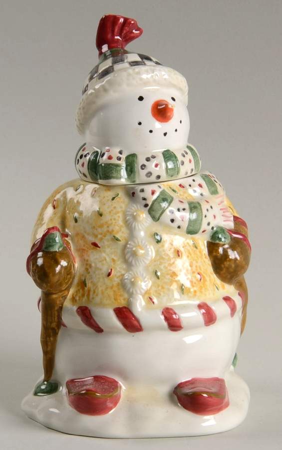 Snow Fairies Figural Sugar Bowl & Lid by Oneida-1