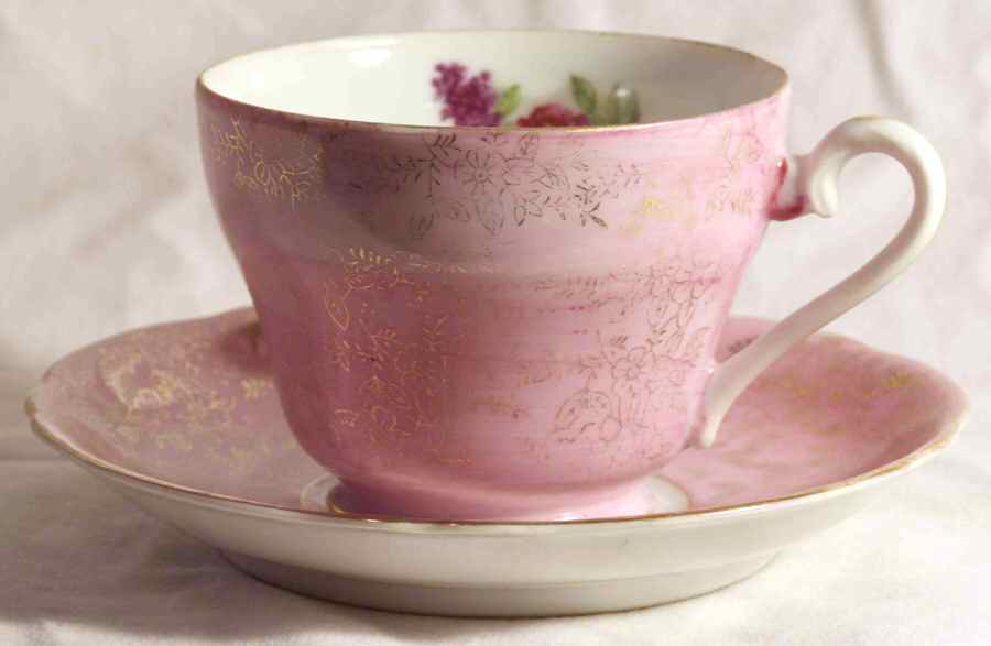 OAK2 Footed Cup & Saucer Set by Oakwood (Japan)-1