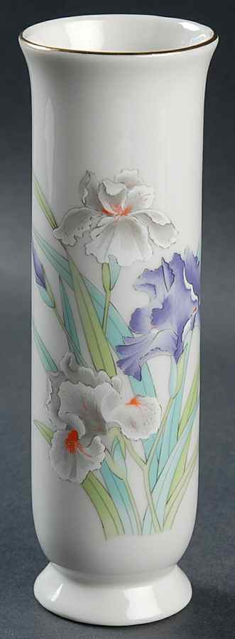 Iris Bouquet 6" Vase by Otagiri-1