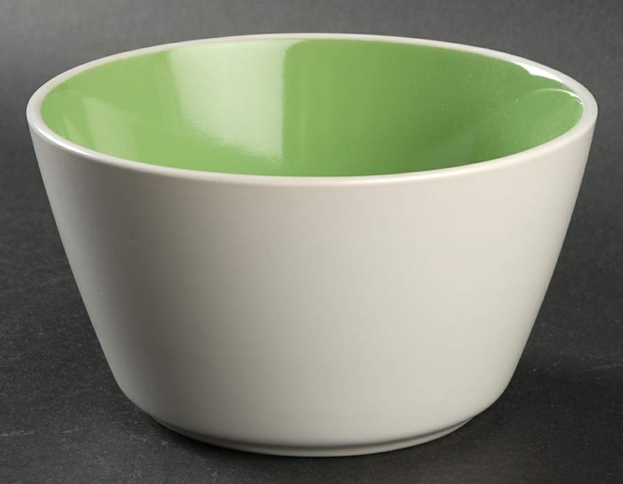 Color Burst Kiwi Green Soup/Cereal Bowl by Oneida-1