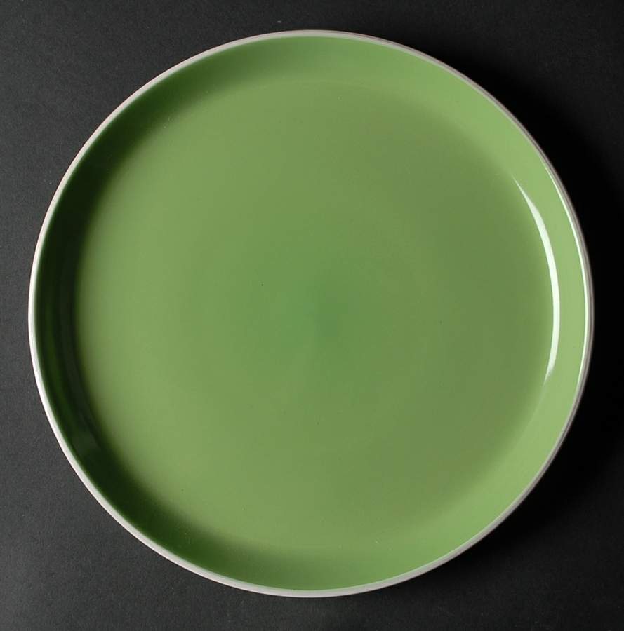 Color Burst Kiwi Green Dinner Plate by Oneida-1