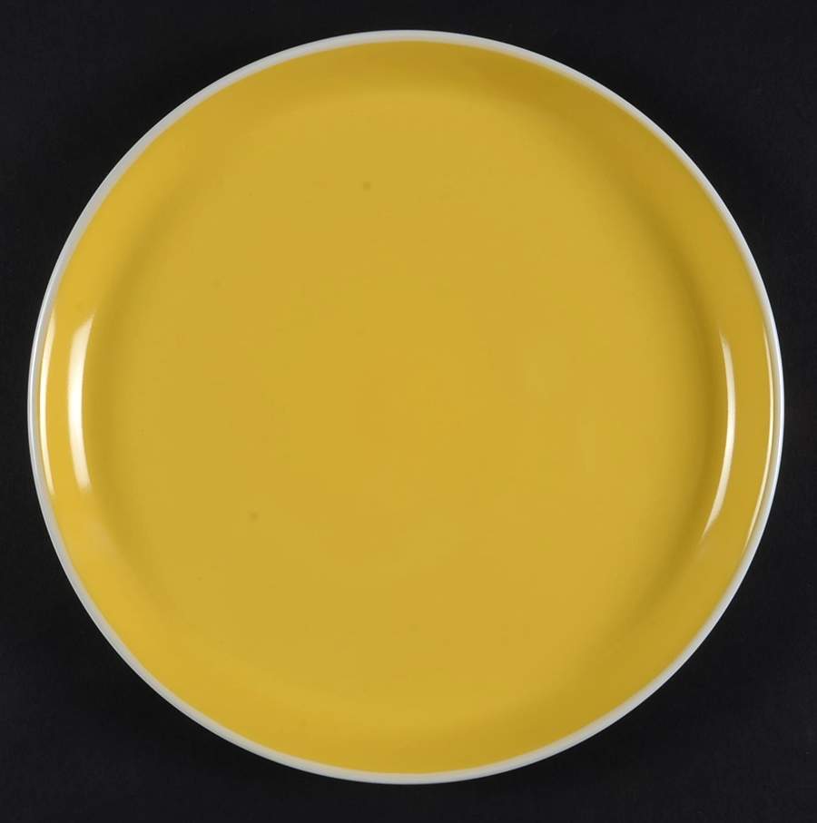 Color Burst Lemon Drop Dinner Plate by Oneida-1